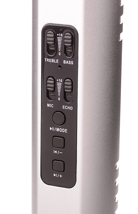 Караоке Микрофон беспроводной KTV K6 (серебро)