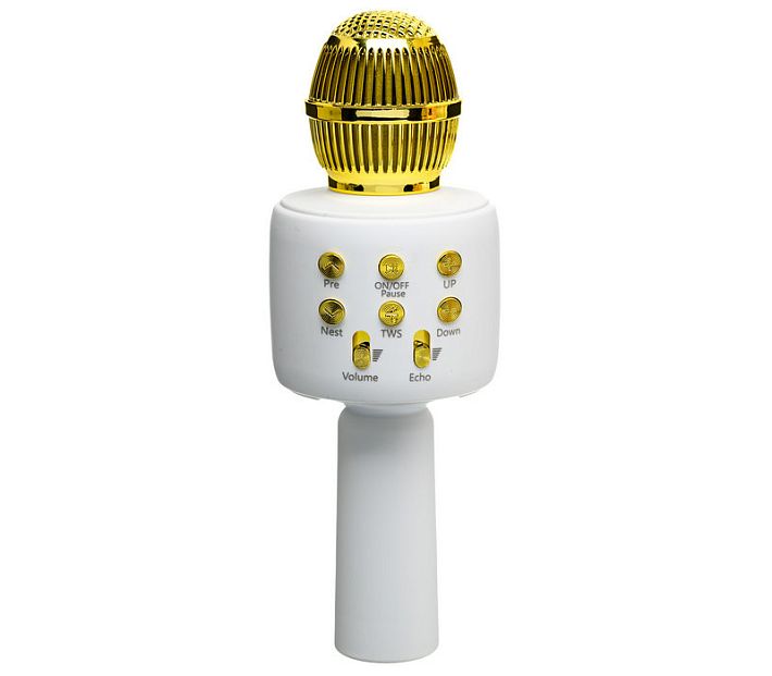 Караоке Микрофон беспроводной X9 (Baby Rabbit) (белый)