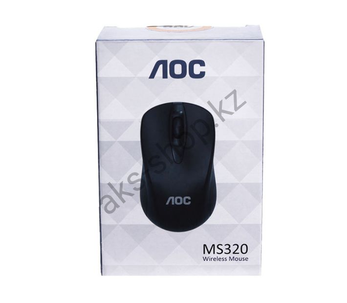 Мышь беспроводная "AOC" MS320 (черный)