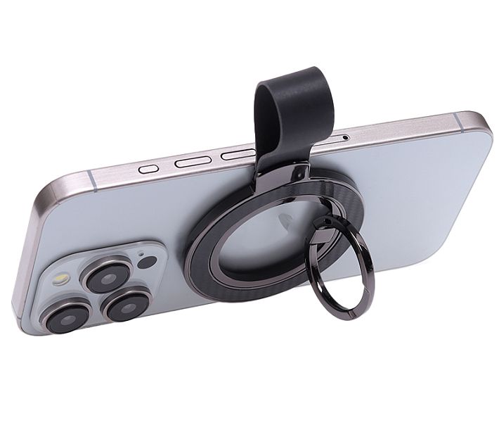 Кольцо-держатель для смартфона "Magnetic Ring" (черный)