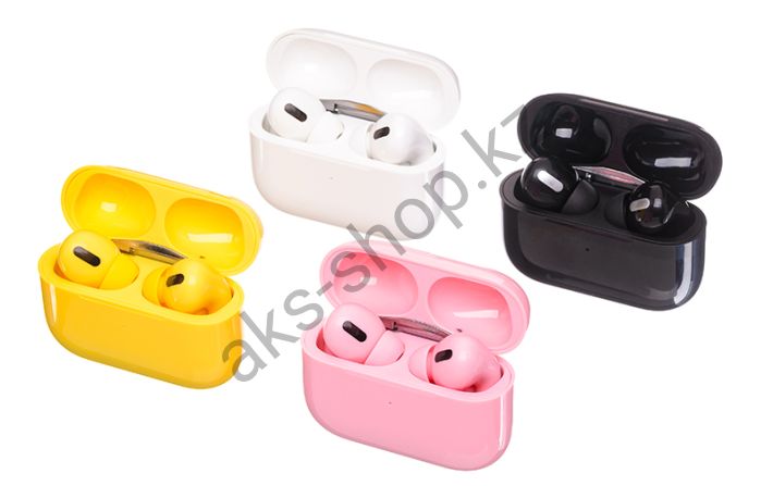 Bluetooth наушники A-Pods Pro "Цветные" (белый)