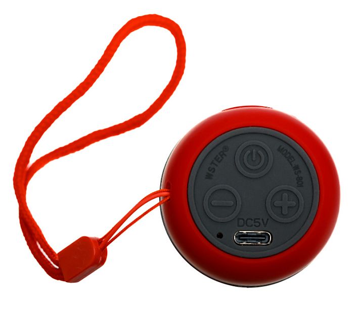 Bluetooth колонка WSTER WS-801 (красный)